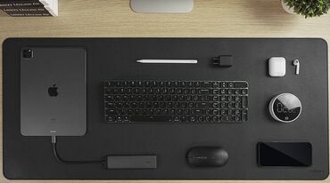 купить планшет для рисования с экраном: Огромный кожаный коврик на стол от xiaomi. выполнен из эко кожи