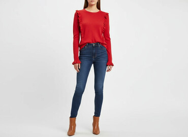 sweter z koronką reserved: New Look, Women`s sweater, size M