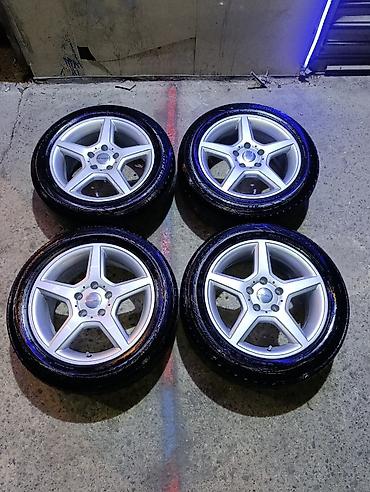 w210 diskleri: Yeni Disk təkər AMG 205 / 55 / R 16, 5 Boltlu — 2