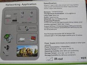 Kamere za video nadzor: IP Wi‑Fi sigurnosna kamera za nadzor (mobilna phone network camera) sa — 13
