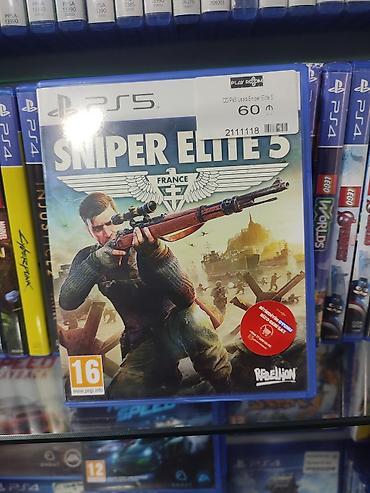 ps5 qolu: PS5 üçün Sniper Elite 5 – Rebellion studiyasının taktiki snayper — 1