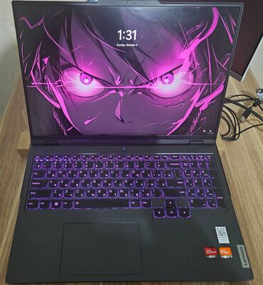 musiqi sistemi: İşlənmiş Lenovo Legion, 16 ", AMD Ryzen 7, 1 TB, Ünvandan götürmə