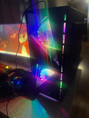 128 gb ssd: RGB işıqlanmaya sahib oyun/iş kompüteri komplekti Xüsusiyyətlər: - — 2
