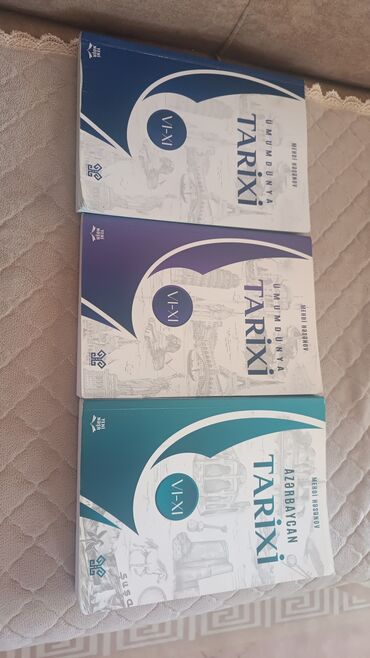 📚ÜMUMİ&AZ TARİX KİTABLARI 🆕 SƏLİQƏLİ VƏZİYƏTƏDİR ⛔ İÇİNDƏ AD