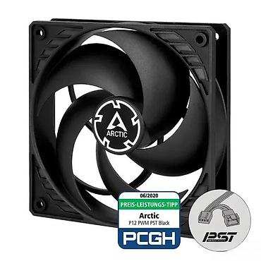 Rashladni sistemi: Arctic P12 PWM PST Black – 120 mm ventilator za kućište/radiator - — 1