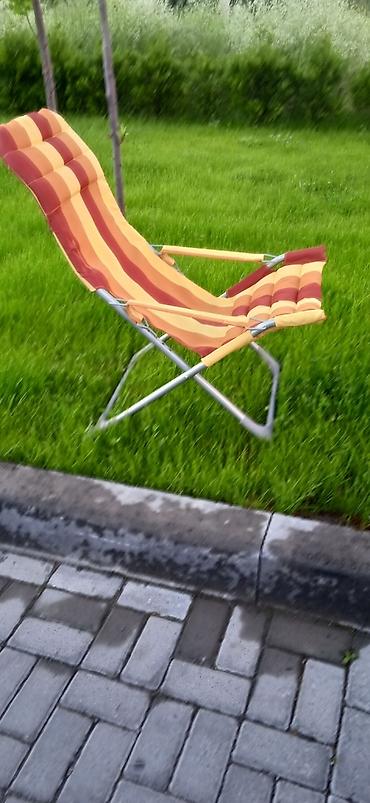 Другая мебель: Новые кресла 2 шт. для отдыха на даче пляже. Складное, удобное — 6
