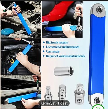 ratchet: Offset Extension Wrench – ofsetli uzatma açarı - Məqsəd: dar və — 10