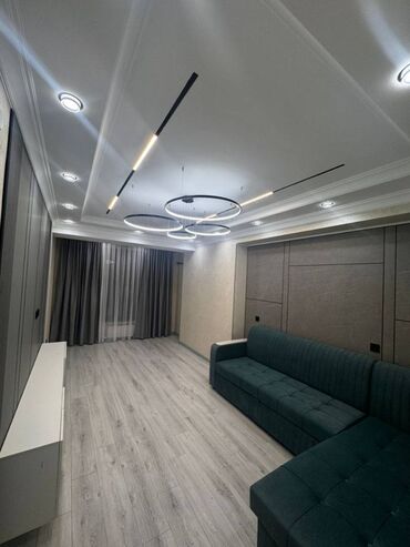 квартира бишкек кок жар: 2 бөлмө, 70 кв. м, Элитка, 12 кабат, Евроремонт