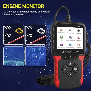 Alati za automobile: Novo- T06 OBDII / EOBD + CAN Dijagnostika Funkcije: Čitanje kodova — 16