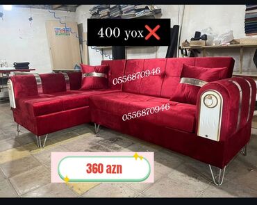 Sifarişlə divanlar: Künc divan, Qonaq otağı üçün, Parça, Bazalı, Açılan, Kitab — 13