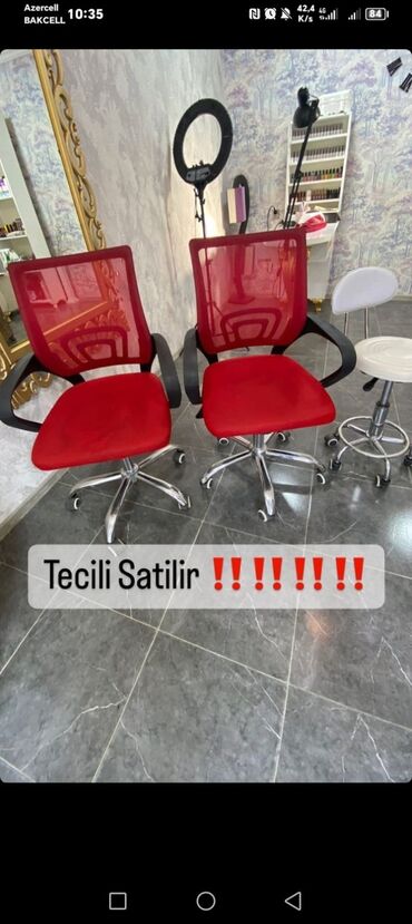 islenmis ofis kreslo: Tecılı satılır çatdırılma var