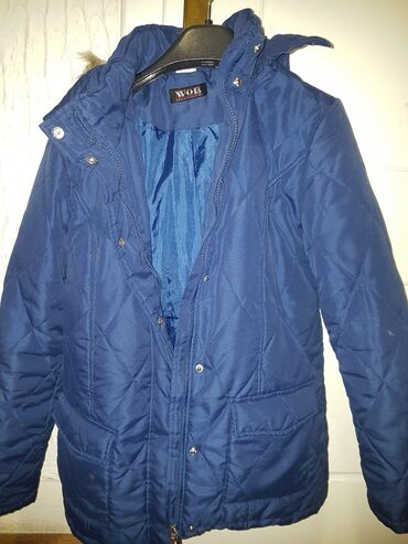 zimska jakna m: M (EU 38), Jednobojni, Sa postavom