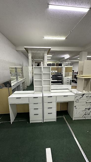 Комоды для одежды: Комод для одежды, Новый, С зеркалом, ЛДСП, цвет - Белый, Серый, Бежевый, Бесплатная доставка — 6