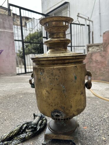 qədimi somavar: İşlənmiş Od Samovar, 5 l, Ünvandan götürmə