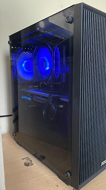 Компьютер, ядер - 6, ОЗУ 16 ГБ, Игровой, Б/у, Intel Core i7, AMD Radeon RX 580, HDD + SSD