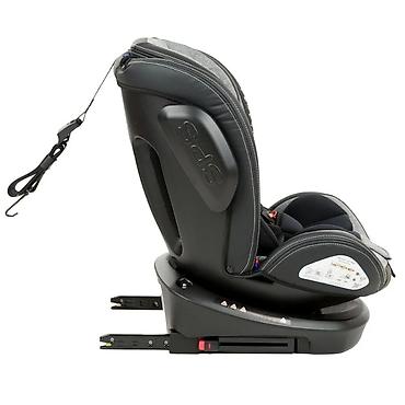 termo helanki: KIKKA BOO STARK ISOFIX – autosedište 0–1–2–3 (0–36 kg), svetlosivo — 3
