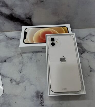 iphone 5 's: IPhone 12, 128 ГБ, Белый, Гарантия, Кредит, Face ID