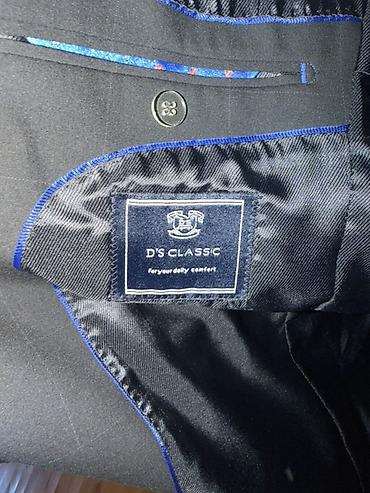 tek pencek: Kişi kostyum dəsti – D’S Classic 54 EU ölçü DAMAT kostyum - 450 azn-ə — 4