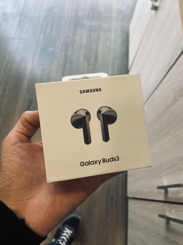 Mikrofonlar: Yeni Simsiz (Bluetooth) Qulaqcıqlar, Samsung, rəng - Boz