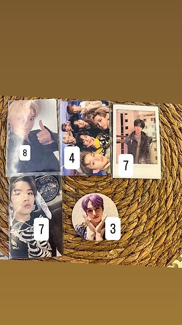 İncəsənət və kolleksiyalar: K-pop fotokart və stiker kolleksiyası - Müxtəlif qrupların üzvlərinə — 4