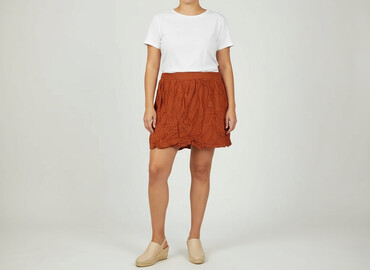 spódnice trapezowe plus size: Janina, Women`s skirt, size XL