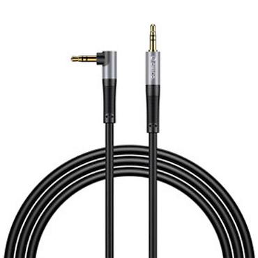 iphone 7 aux kabel: Orico AXW-30-BK-BP 3M - Şəffaf və keyfiyyətli səs ötürülməsi təmin — 1