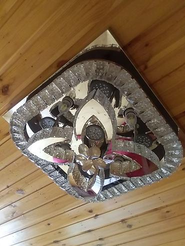 60x60 led panel: Led Çılçıraq, 4 və daha çox lampa, Xrustal — 7