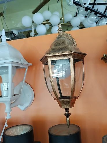 study lamp: Уличный настенный светильник в классическом стиле. - Тип: бра для — 1