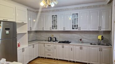 Sifarişlə mətbəx mebeli: Sifarişlə mətbəx dəsti, MDF, Kredit yoxdur, Pulsuz çatdırılma — 9