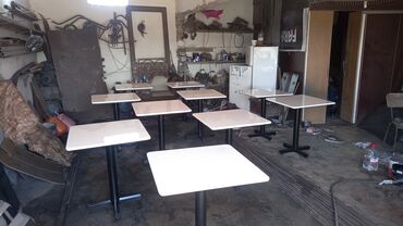 Masalar: Bar masası, Yeni, Açılmayan, Metal, Kvadrat masa — 9