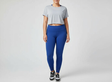 legginsy do ćwiczeń plus size: Лосини Спортивні жіночі, розмір XL