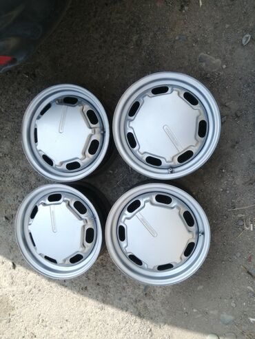 диски 5x114: Темир Дисктер R 14 Volkswagen, Комплект, тешиктери - 4, Колдонулган