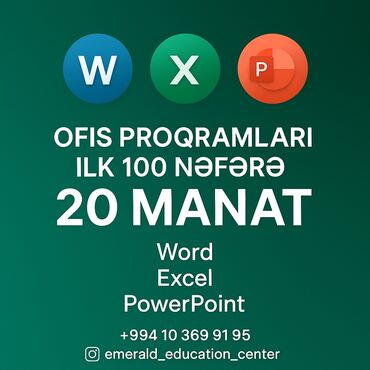code academy qiymətlər: Компьютерный курс: Microsoft Windows, Microsoft Office, Очное, Индивидуальное, Групповое