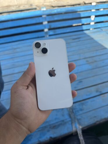 şabran telfon: IPhone 14, 128 GB, Ağ, Simsiz şarj, Face ID