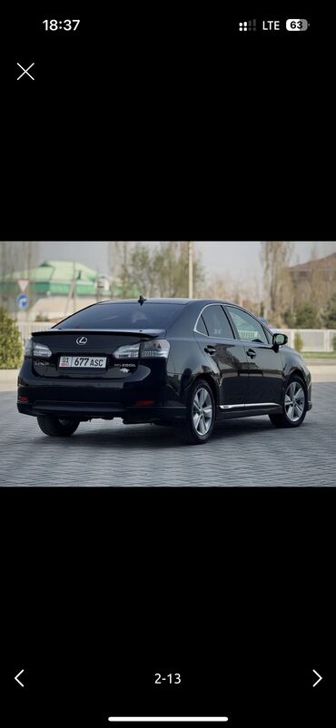 жс лексус: Lexus HS: 2009 г., 2.5 л, Вариатор, Гибрид, Седан