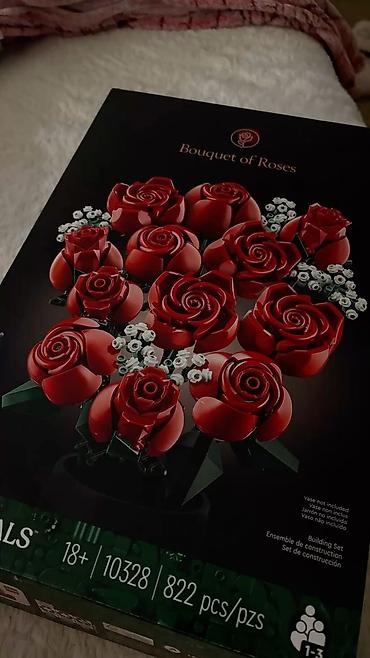 Конструктор «Bouquet of Roses» (набор для сборки букета роз) -