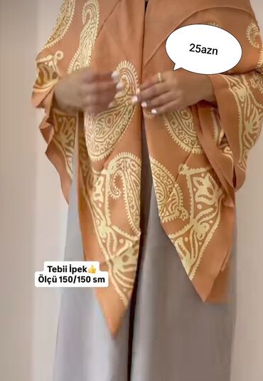 Hicab: Endirimli qiymət yüksək keyfiyyətli topdan qiymət Kəlağayılar. - Tebii — 7