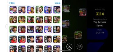video qeydiyatçı: Yüksək reytinqli oyunçularla eFootball 2024 oyun hesabı. Bu hesabda