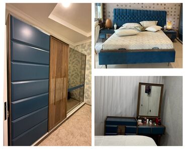 барокко мебель: İkinəfərlik çarpayı, Termo, Dolab, 2 tumba, İşlənmiş