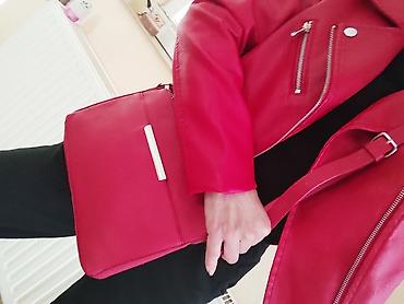 michael kors torbice: Crvena ženska crossbody torba - Model: elegantna torba preko ramena — 3