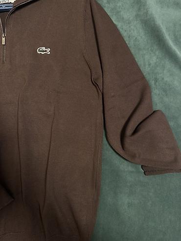 одежд: Свитер Lacoste на молнии (полугольф) - Бренд: Lacoste - Модель — 4