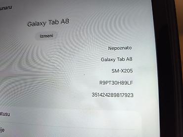 Tableti: Samsung Galaxy Tab A8 LTE - SIM kartica Samsung Galaxy Tab A 10.1 — 11