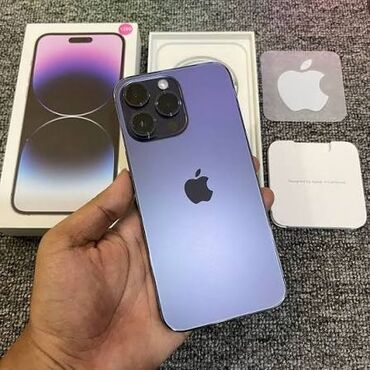 samsung omnia ii: IPhone 14 Pro, 64 GB, Deep Purple, Face ID