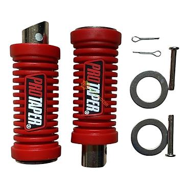 rul pedal: PROTAPER motosiklet ayaq dayaqları (footpeg) – qırmızı - İdman — 1