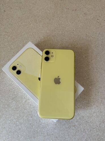 iphone 11 128 ikinci el: IPhone 11, 64 GB, Sarı, Face ID