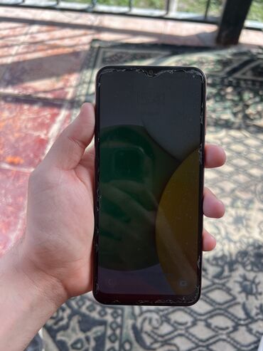 Samsung Galaxy A03, 2 GB, rəng - Qırmızı, Barmaq izi, Face ID