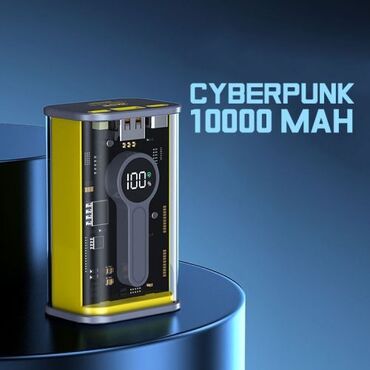 mi power bank: Внешний Аккумулятор Powerbank CyberPunk Fast G-KP15 66W 10000 Mah