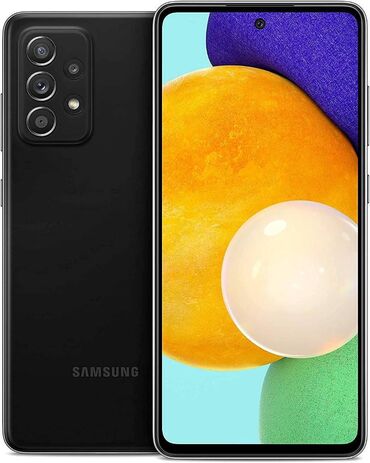 samsung a10 qiymeti optimal: Samsung Galaxy A52, 128 GB, rəng - Qara, Barmaq izi, Sensor, İki sim kartlı