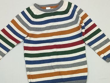 biały sweterek 140: Sweterek, H&M, 2-3 lat, 92-98 cm, stan - Bardzo dobry