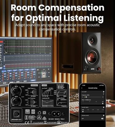 Musiqi mərkəzləri: 🎼 Edifier MR5 Tri-amped Studio Monitor (110W) Edifier MR5 Black — 10